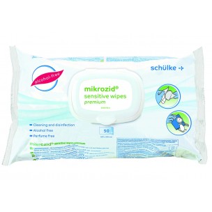 Mikrozid Sensitive Wipes Prem - 50 st